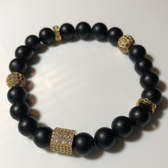 ( SOLD ) Royalty Stretch Bracelet - Picture 7 of 9